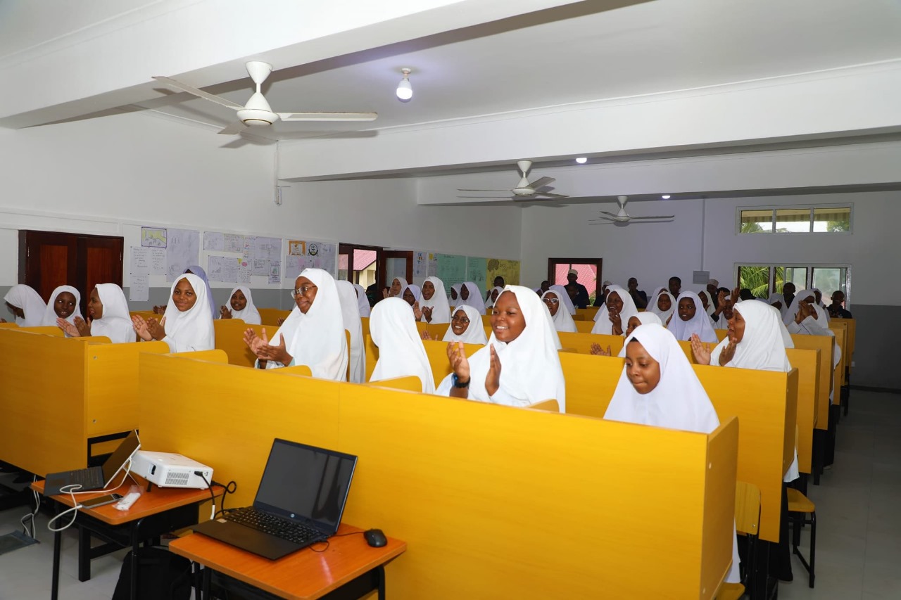 Lumumba Secondary School Lab Launch Event in Zanzibar